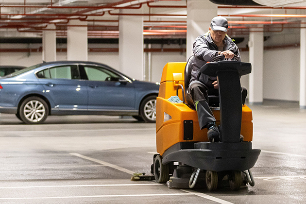 Уборка паркингов