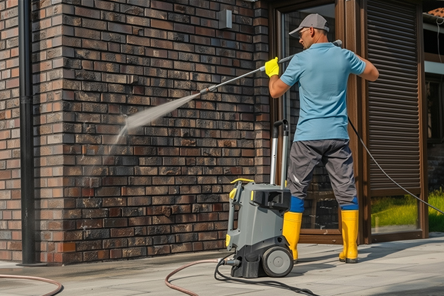 Мойка фасадов